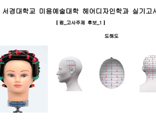 서경대 입시 지정과제 퍼머 