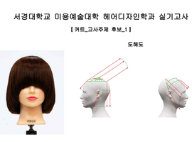 서경대 입시반 헤어지정과제 커트